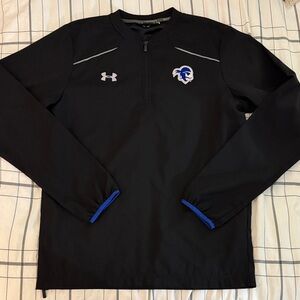 Under Armour Men's Black and Blue Windbreaker